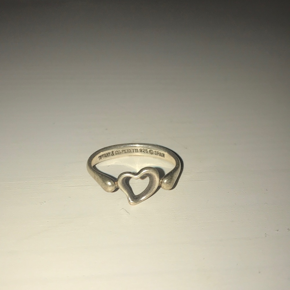 Tiffany heart ring
